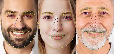 Marker Annotation for Facial Recognition