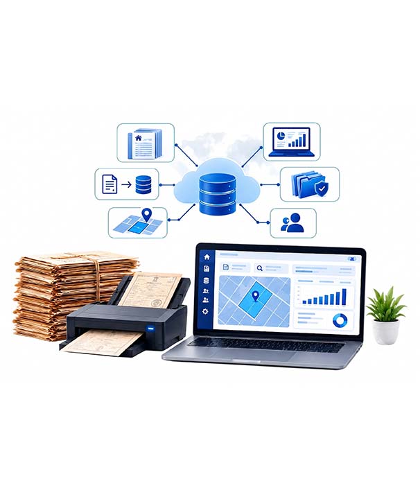 Digitization of Land and Property Records