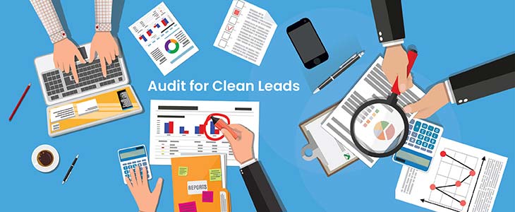 audit for clean leads