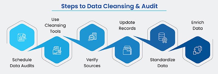 steps to data cleansing audit