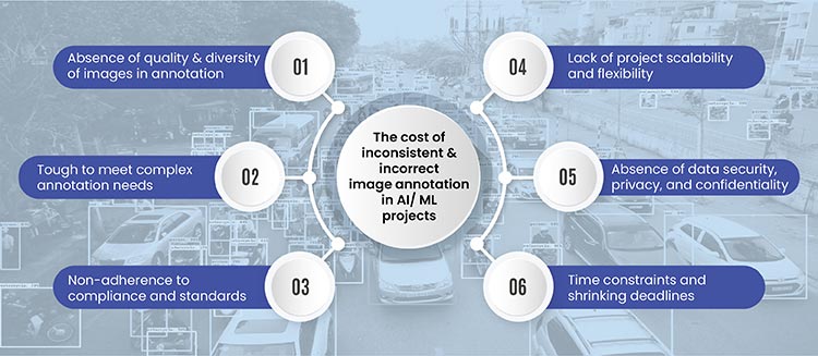 cost of inconsistent and incorrect image annotation